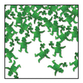 Saint Patrick's Day Leprechaun Metalic Confetti .5 oz.